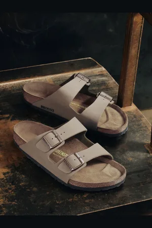 Birkenstock Arizona Birko Flor Nubuck sandaler