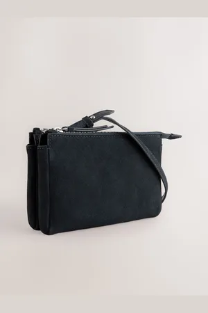 Next Ruskind Double Zip Cross Body Bagen