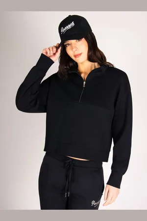 Pineapple Funnel Neck Half Zip Sweatshirtmedium