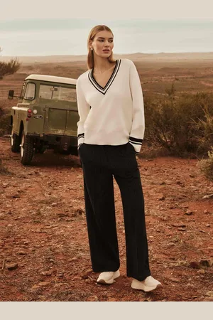 Forever New Kali Tipped Trim SweaterS