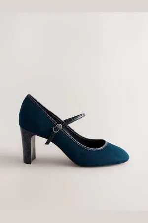 Next Forever Comfort Rund Toe Mary Jane Block Courtsko