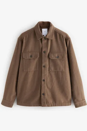 Next Twin Pocket Shacket Overshirt with WoolXXL