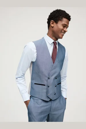 Next Slim Fit Trimmet Jakkesæt Vest52 Regular (UK 42 R)