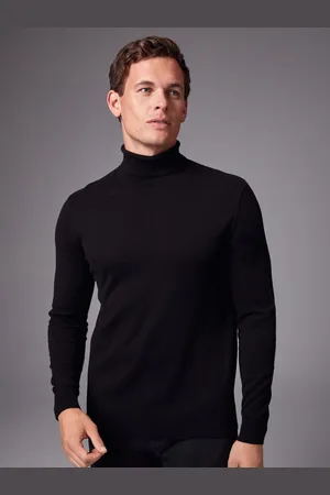 Next Regular Fit Cotton Rich Roll Neck JumperM Reg