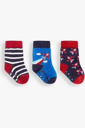 JoJo Maman Bébé 3-Pakke Red Arrows Sokker1 - 2 år (80 - 92cm)