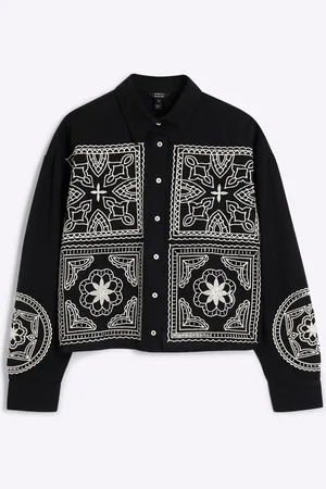 River Island Cutwork Hør Skjorter50