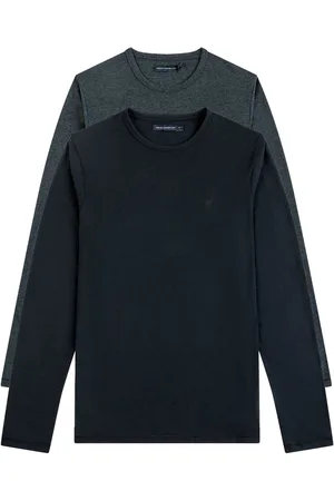 French Connection Crew Langærmet T-shirt 2 PakkeXL