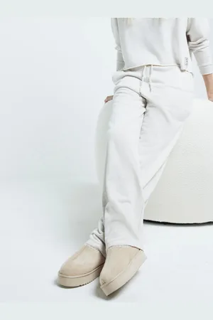 River Island Imiteret pels foret platform hjemmesko