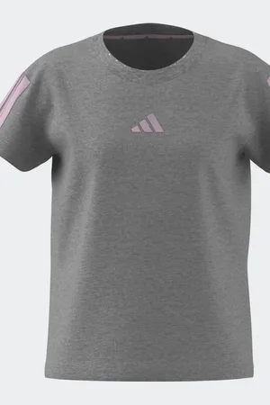 adidas 3 Stripe Essentials 100% Cotton T-Shirt158164cm