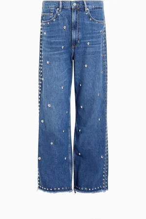 AllSaints AllSaints Blake Stud 100% Cotton Jeans38