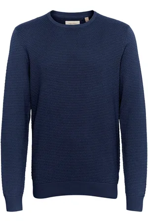 Blend Washed Rund hals 100% Bomuld Strikket Sweat TrøjeXXL