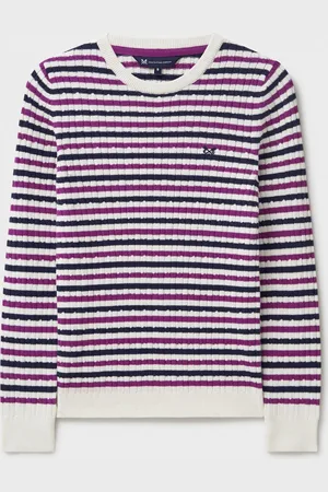 J.Crew Heritage Cable Rund hals Trøje42