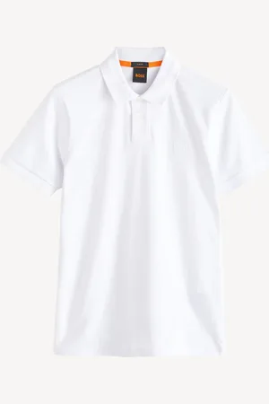 HUGO BOSS Passenger Logo Patch Slim Fit Pique Polo Shirt3XL