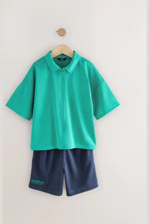 Next Short Sleeve Sports Shirt and Shorts Set (3-16yrs)166168cm