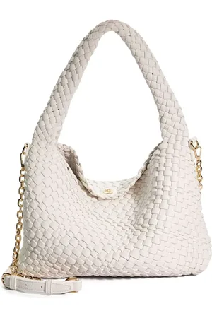 Dune Large Deliberate Woven Slouch BagEn