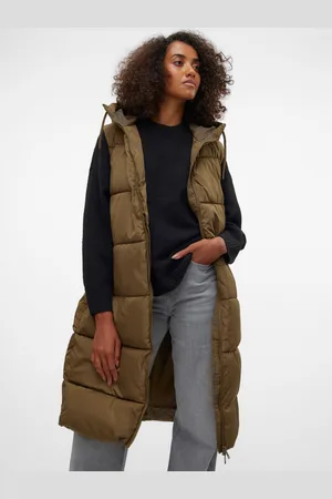 VERO MODA Padded Sleeveless Hooded GiletL 12