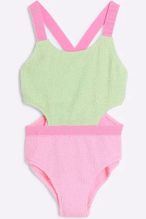 River Island Girls Colournblock Swimsuit146152cm