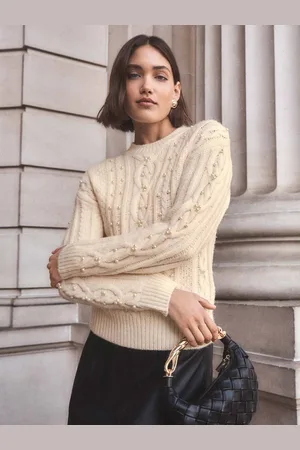 Forever New Marie Pearl Embellished JumperXS