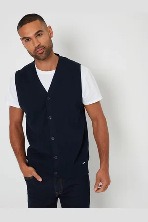 Threadbare 100% Bomuld Button Up strikket vestM