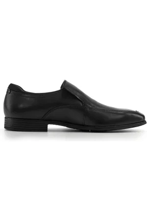 Start Rite College Black Leather Smart School Shoes