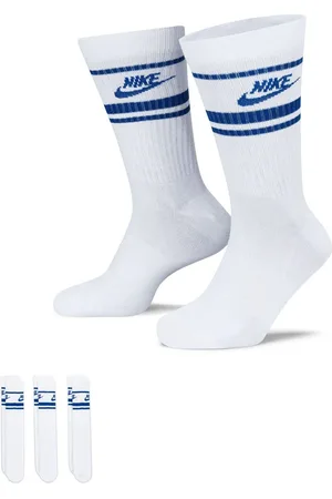 Nike Sportstøj Everyday Det essentielle Hvid Crew Sokker 3 PakkeS