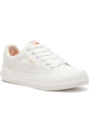 Rocket Dog Cheery Canvas Bomuld White Trainers