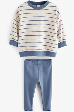 Next 100% Cotton Sweatshirt and Leggings Set (3mths-7yrs)4 - 5 år (104 - 110cm)