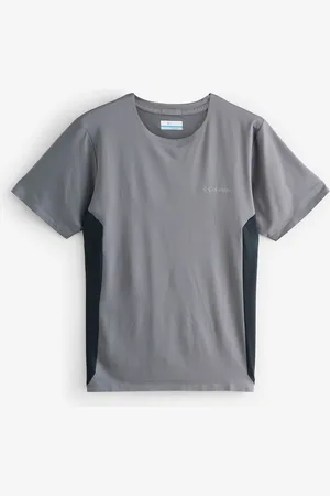Columbia Grey Three Pitch SS Crew T-Shirtxlarge
