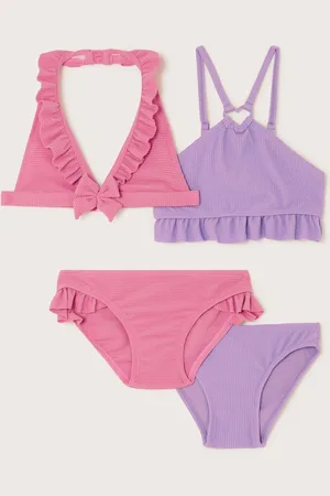 Monsoon Crinkle Bikini Set 2 Pack9 - 10 år (134 - 140cm)