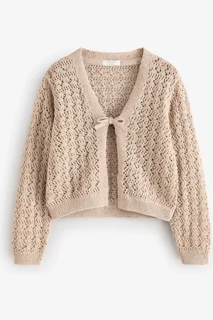 Next Sequin Tie Front Cardigan (3-16yrs)8 år ( 128 cm)