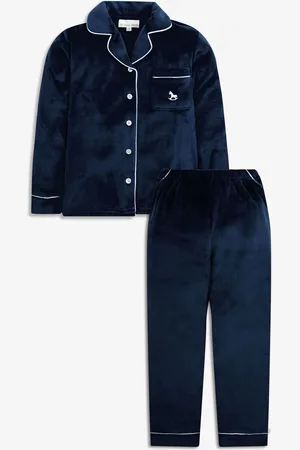 The Little Tailor Kids Luxury Soft Touch Velour Jul Pyjamas2 - 3 år (92 - 98cm)