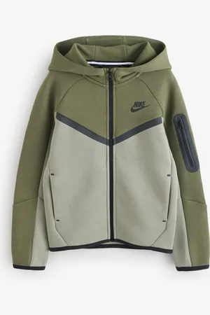 Nike Tech hættetrøje i fleece med lynlås7 - 8 år (122 - 128cm)