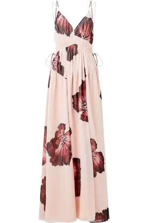 French Connection Elyse Hallie Crinkle Maxi Dress38