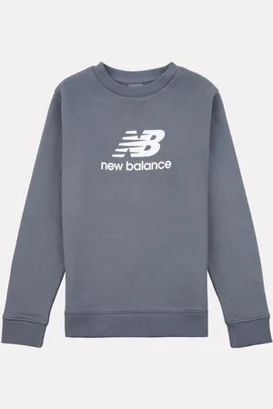 New Balance Drenge Stacked Logo Sweatshirt10 - 11 år (140 - 146cm)