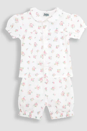 JoJo Maman Bébé Print Woven Seersucker Pyjamas2 - 3 år (92 - 98cm)