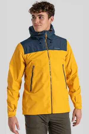 Craghoppers Yellow/Blue Vanth Waterproof JacketL