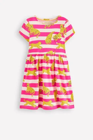 Boden 100% Cotton Heart Pocket Fun Jersey Dress116122cm
