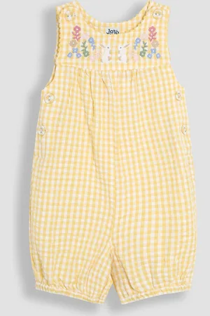 JoJo Maman Bébé Appliqué Dungarees8086cm