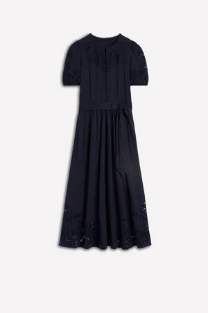 Boden Cutwork Detail Midi Dress36