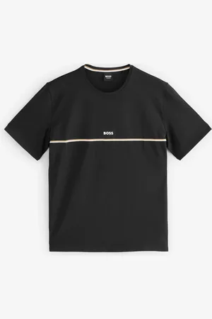 HUGO BOSS Regular Fit Unique Logo T-ShirtMiddel