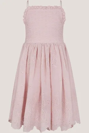 Monsoon Clementine Strappy Broderie Dress128134cm