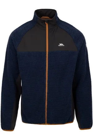 Trespass Male Blue Cranwell Fleece Jacket AT200S