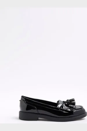 River Island Tassel Patent Loaferseu37