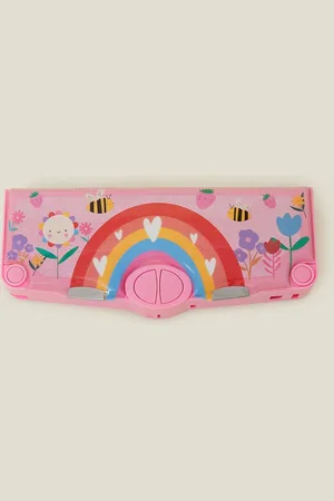 Accessorize Girls Rainbow Pop-Out Pencil CaseEn