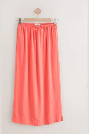 Next Slips Talje Maxi Nederdele Med Hør36