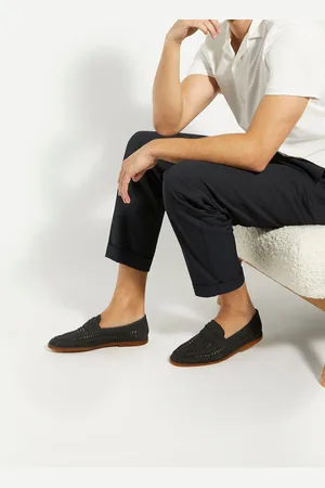 Dune Brickles Woven Loafers