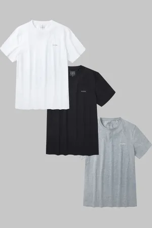Aubin Louth White T-Shirt 3 PackXXL