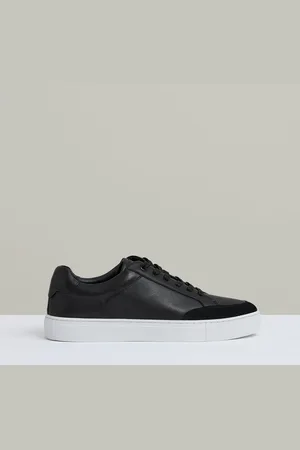 Reiss Ashley Læder Low Top Trainers