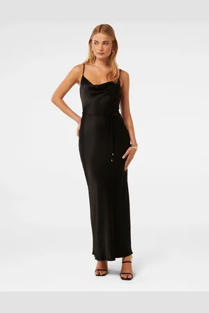Forever New Lucy Satin Cowl Neck Maxi Dress44