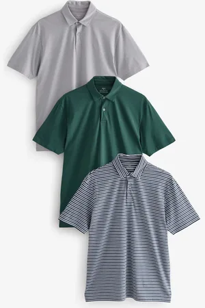 Next Kortærmet jersey poloskjorter 3 PakkeXXL